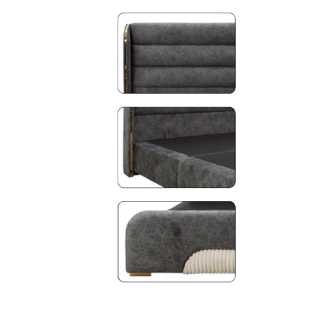 ฐานรองหัวเตียง 6 ฟุต WISDOM DESIGN FURNITURE รุ่น VIO สีดำ_2